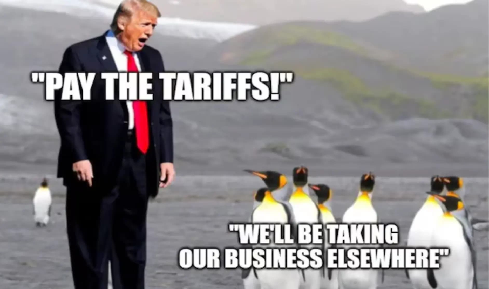 Visual representation of trade tariffs affecting renewable energy and climate technology sectors